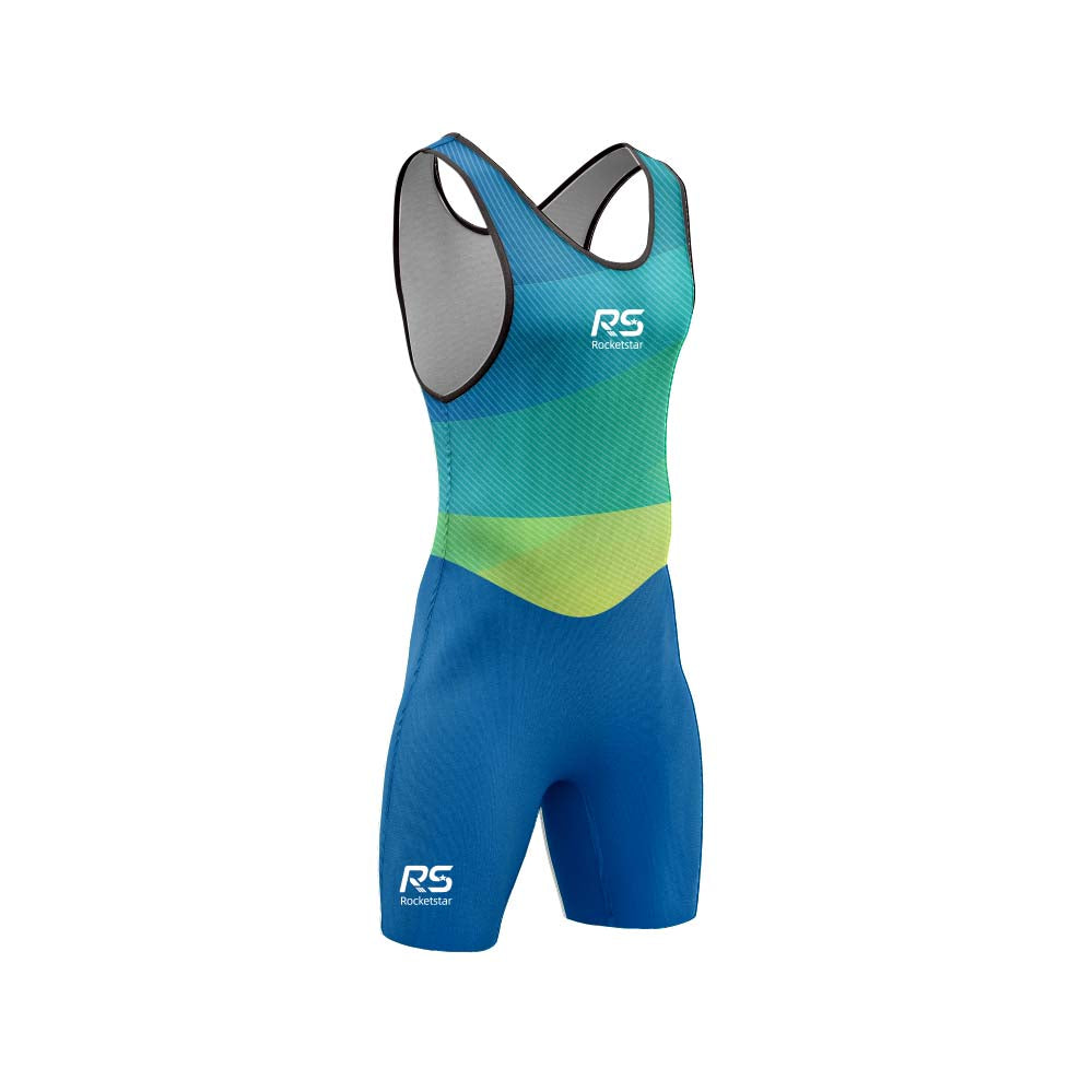 rocketstar Water sports apparel sublimation print custom rowing suits Rowing unisuits design template 601