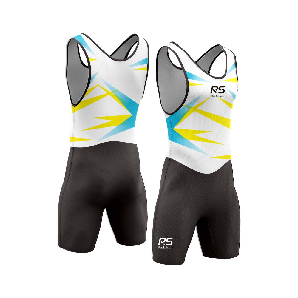 rocketstar Water sports apparel sublimation print custom rowing suits Rowing unisuits design template 601