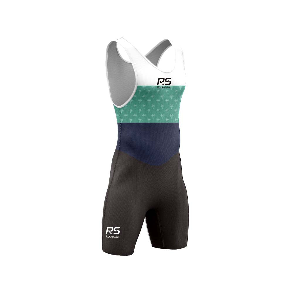 rocketstar Water sports apparel sublimation print custom rowing suits Rowing unisuits design template 601