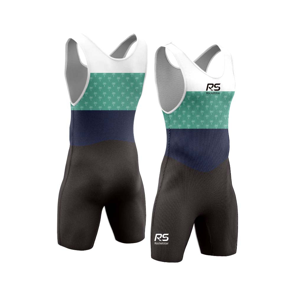 rocketstar Water sports apparel sublimation print custom rowing suits Rowing unisuits design template 601