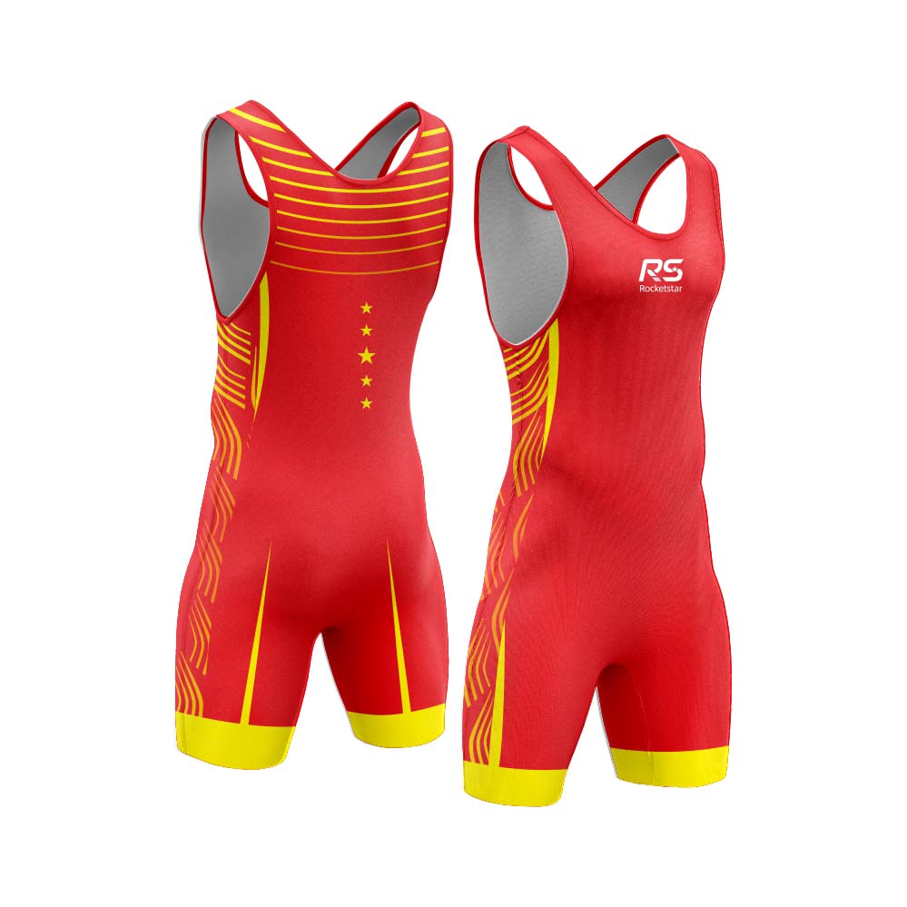 rocketstar Water sports apparel sublimation print custom rowing suits Rowing unisuits design template 601