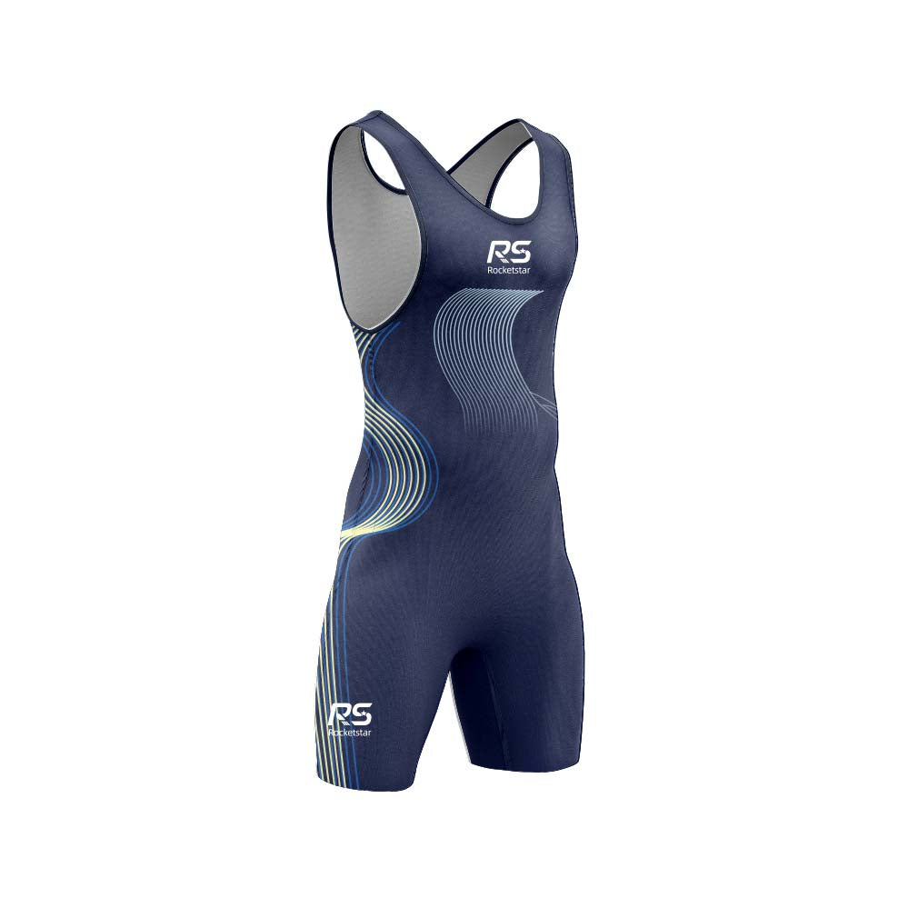 rocketstar Water sports apparel sublimation print custom rowing suits Rowing unisuits design template 601