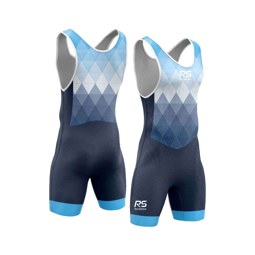 rocketstar Water sports apparel sublimation print custom rowing suits Rowing unisuits design template 601