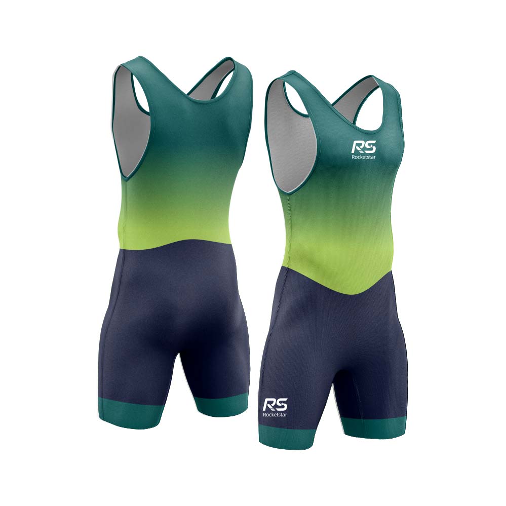 rocketstar Water sports apparel sublimation print custom rowing suits Rowing unisuits design template 601