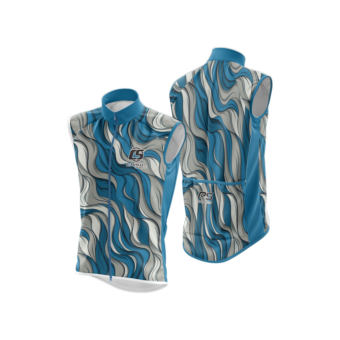 Sublimation Print Custom Rowing Dragon Boat Vest Design Template 601