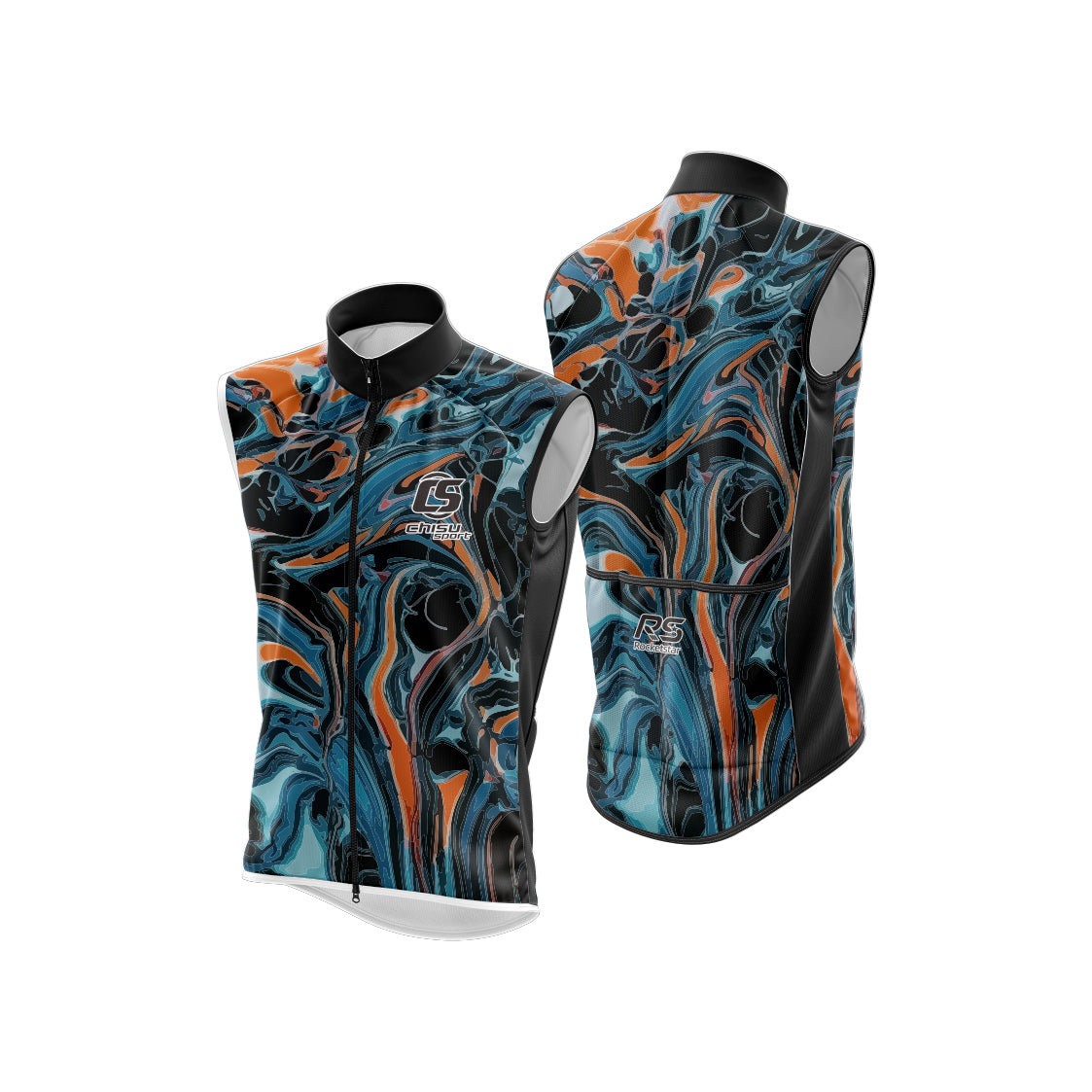 Sublimation Print Custom Rowing Dragon Boat Vest Design Template 601
