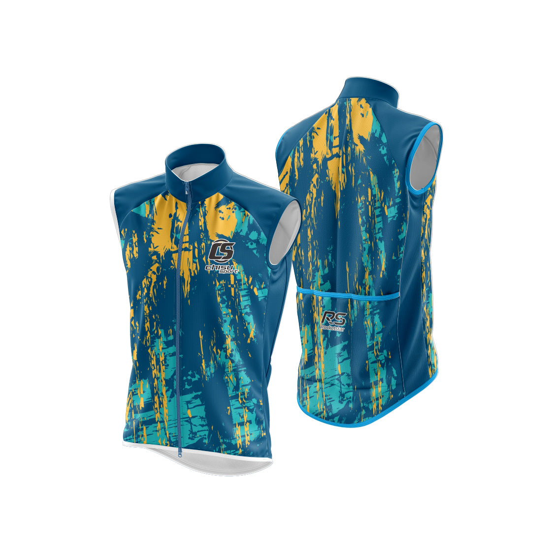 Sublimation Print Custom Rowing Dragon Boat Vest Design Template 601