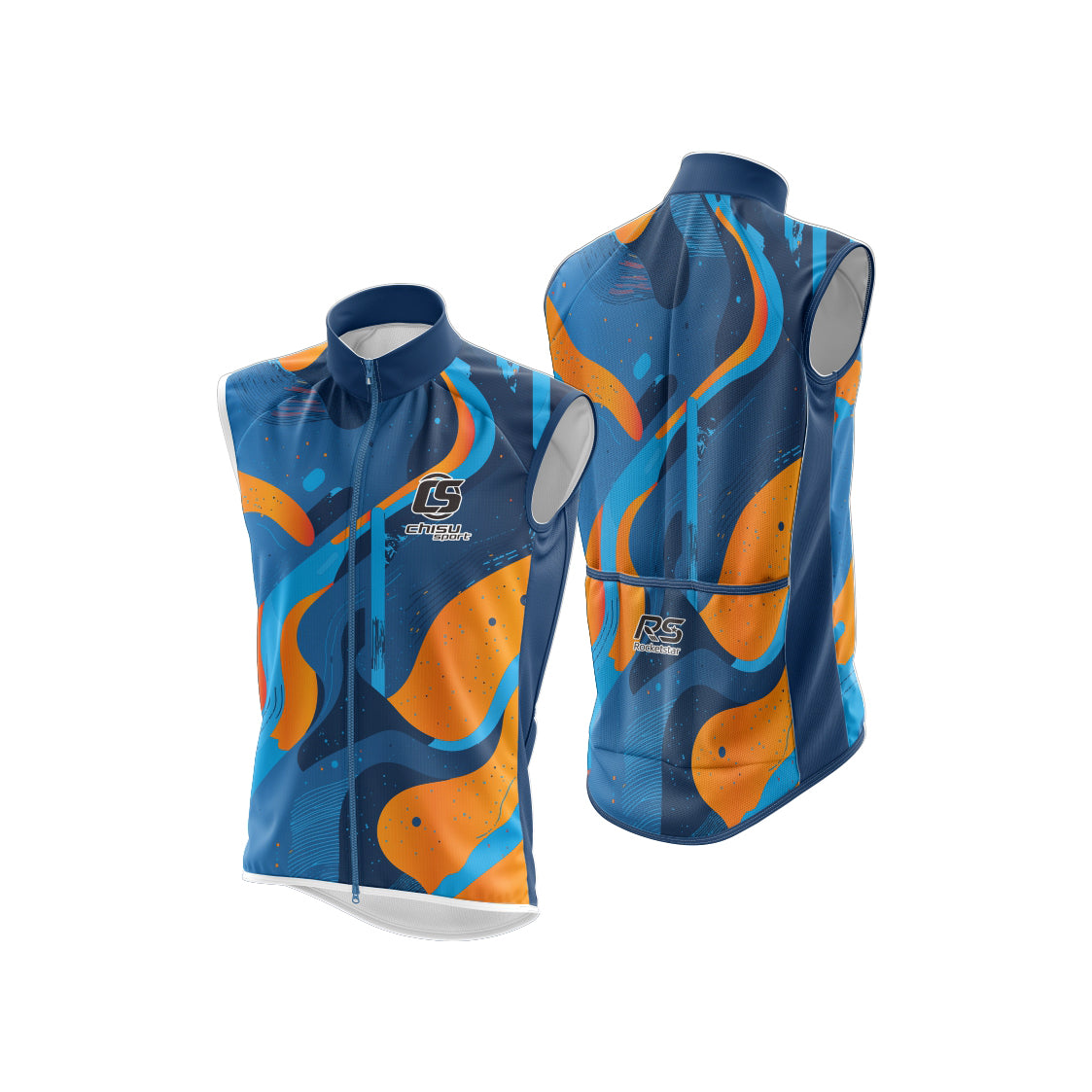 Sublimation Print Custom Rowing Dragon Boat Vest Design Template 601
