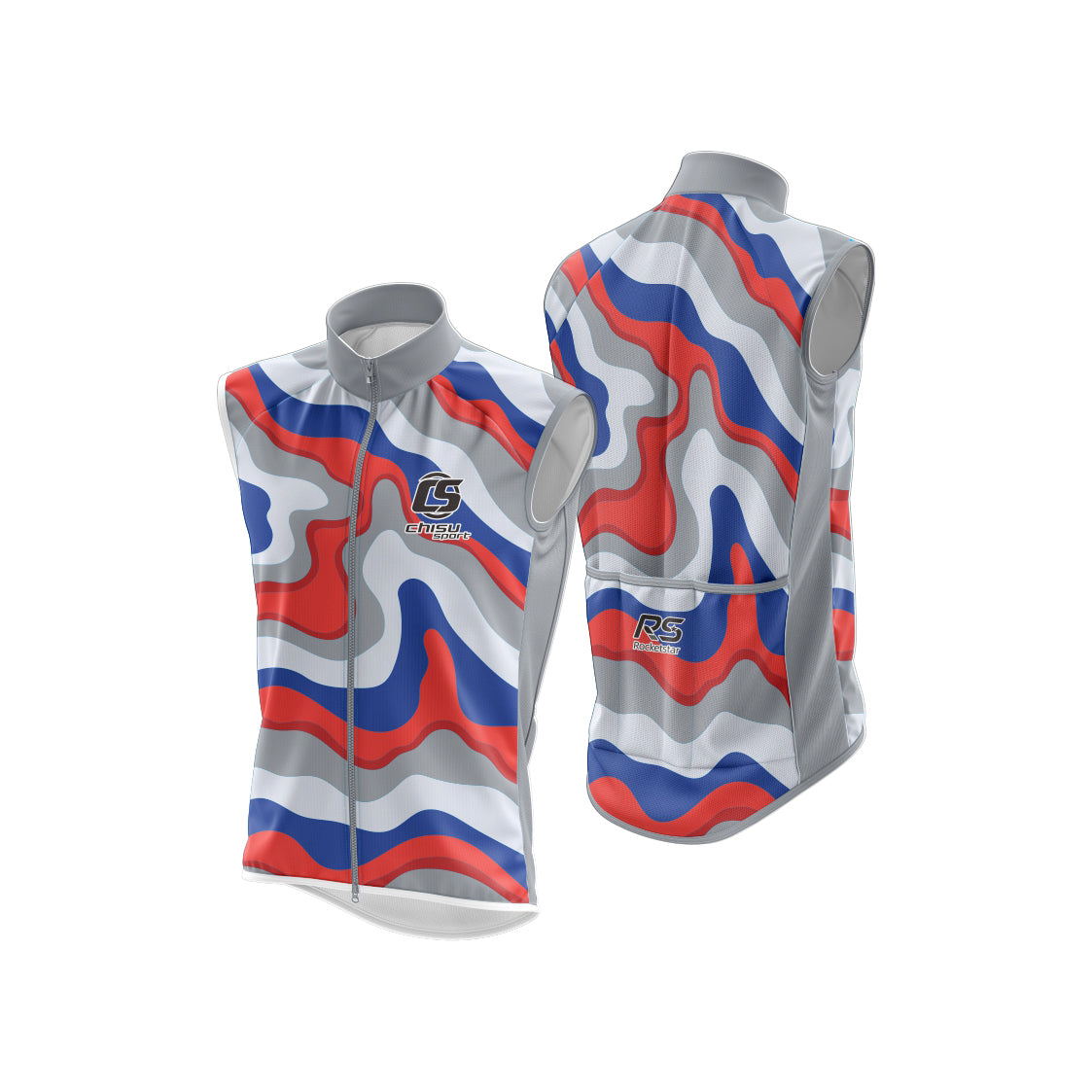 Sublimation Print Custom Rowing Dragon Boat Vest Design Template 601